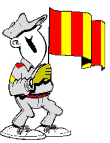 die rot-gelbe Flagge
